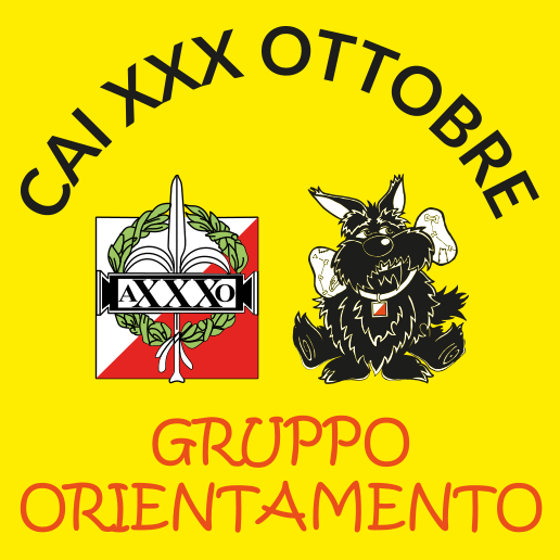 Logo CAI XXX Ottobre - Gruppo Orientamento